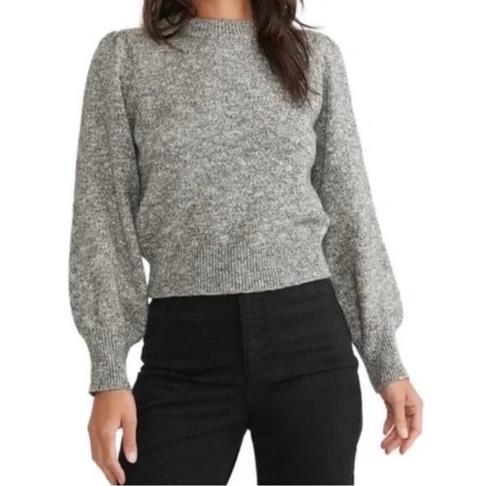 Marine Layer Heather Gray Knit Sweater